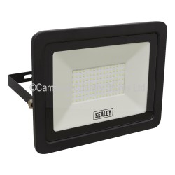 Sealey LED Floodlight Extra Slim Wall Mount 100w